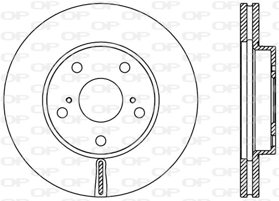 OPEN PARTS Jarrulevy BDR2377.20